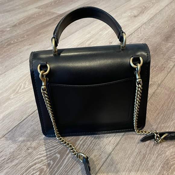 Coach Parker Top Handle Bag, Black - Picture 2 of 12
